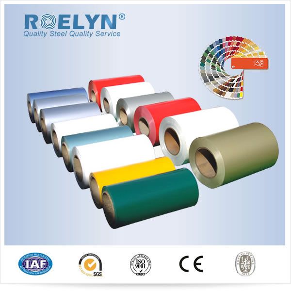 Galvanized Color coated steel coils 