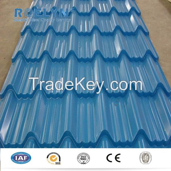 Zinc roof sheet corrugated metal sheet