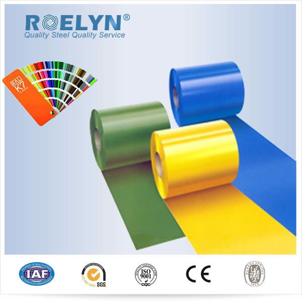 high quality color coated steel coil ppgi