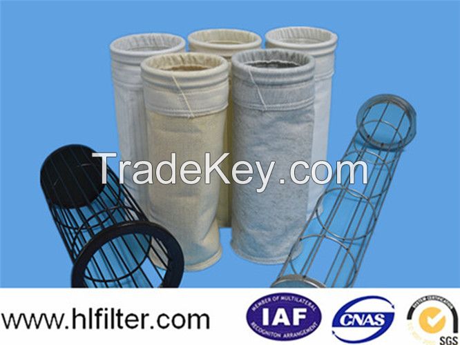 PPS/PE/ P84/PTFE/ NOMEX Dust collector filter bag