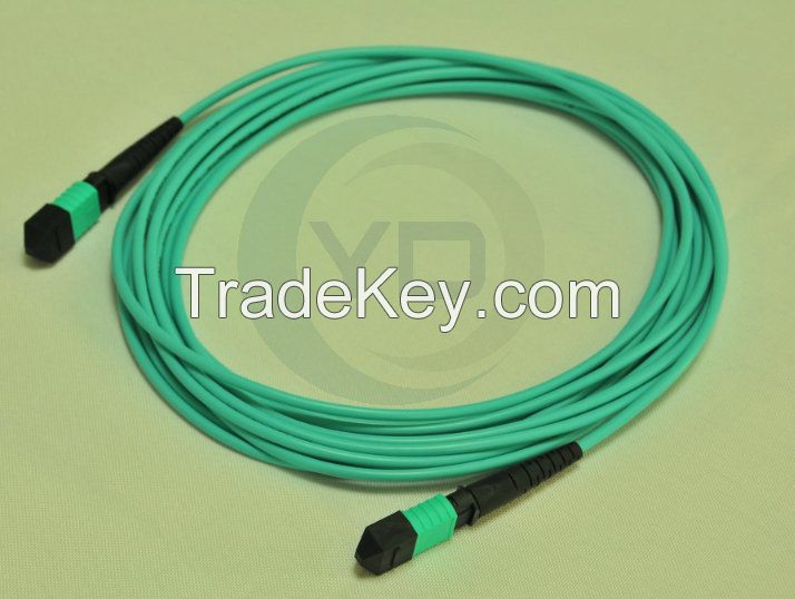 12fiber 24fibers MPO-MPO OM3 10G Patch cord Cable Assemblies