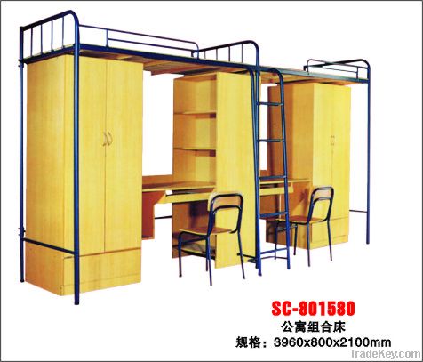 school beds, dormitory bed, bunkbed, beds