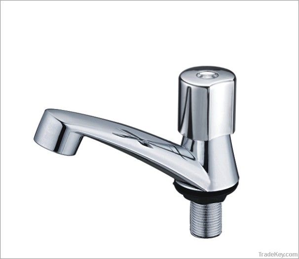 ABS chrome plastic pillar cock, basin tap