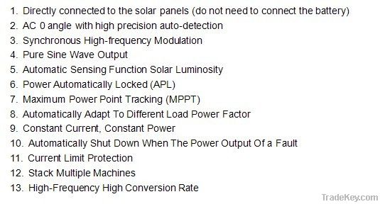 Wide voltage 260watt solar grid-tie micro-inverter for PV