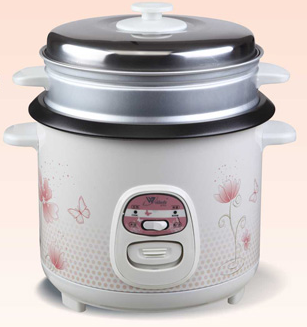 Cylinder rice cooker
