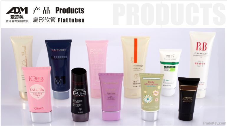 Super oval tube for cosmetics packaging