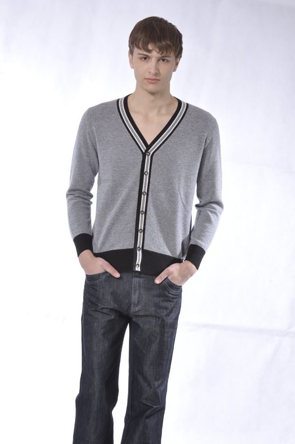 Mens wool cardigan sweaters