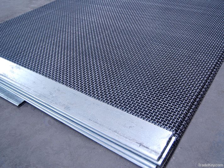 woven mining screen wire mesh/ crimped wire mesh/high tensile screen