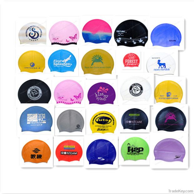 silicone swim cap