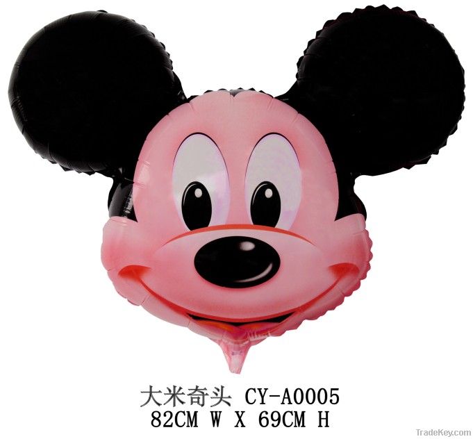 Mickey mouse helium balloon