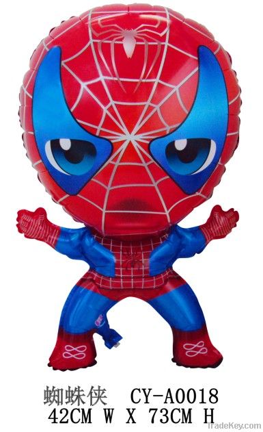 Spider-man helium balloon