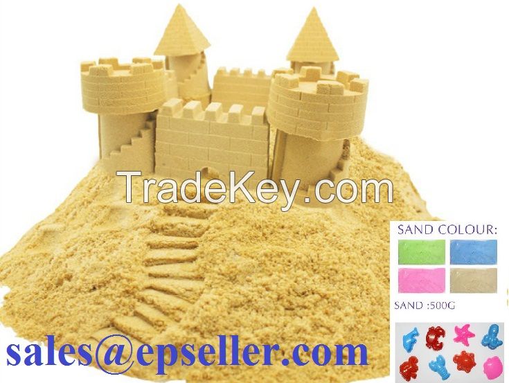500g/Bag Packing, Safe Kids Toys Kinetic Sand, Play Sand