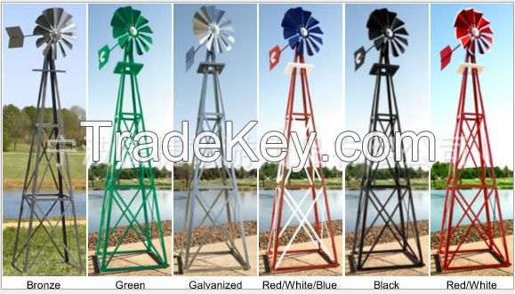 Metal Garden Decoration Windmill Outdoor Garden Home Decoration Windmill