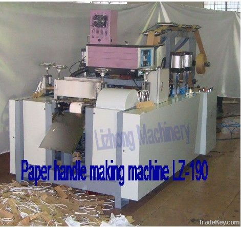 high quality handle paper bag making machine