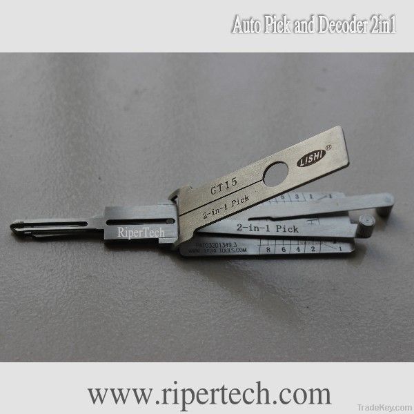 New Original Ford door lock opener Ford lock pick/decoder 2in1 GT15