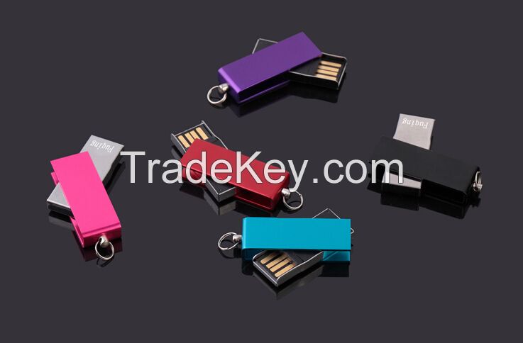 slide mini usb/swivel mini usb flash drive disk for gift!!!