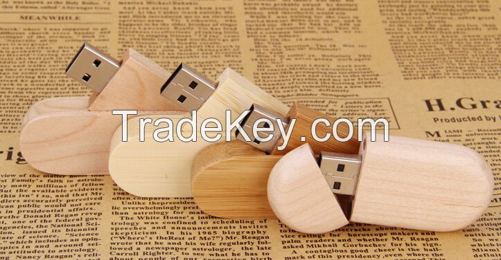 bulk wooden USB flash drive new style usb with box