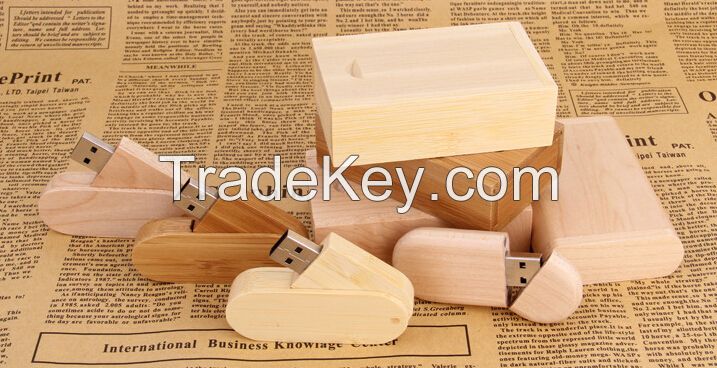 Factory outlet oem wooden usb 16gb with pacakge