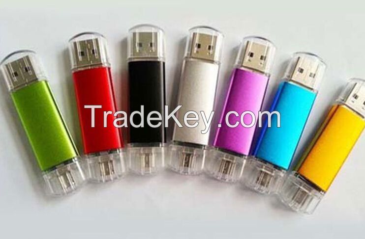 16G/32G usb flash drive for connection mobile phone OTG usb
