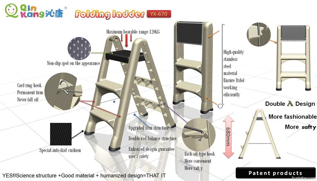 Folding ladder