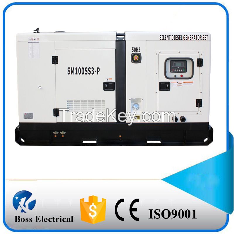 Soundproof Genset diesel with Perkins engine generator 30kva price