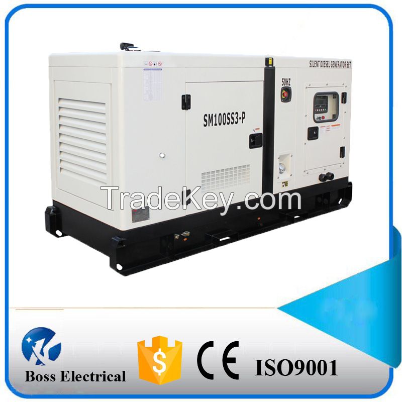 Soundproof Genset diesel with Perkins engine generator 30kva price