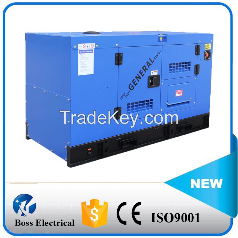 Water-cooled Weifang Canopy type Three Phase diesel generator set