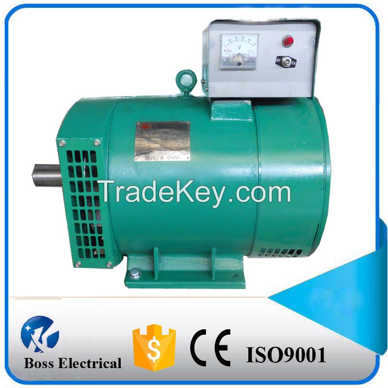 ST/STC brush type Ac Synchronous alternator generator 3-64KW