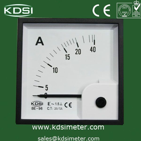 Analog Panel Meter , Taiwan technology, TOP quality BE-96 AC 100/5A