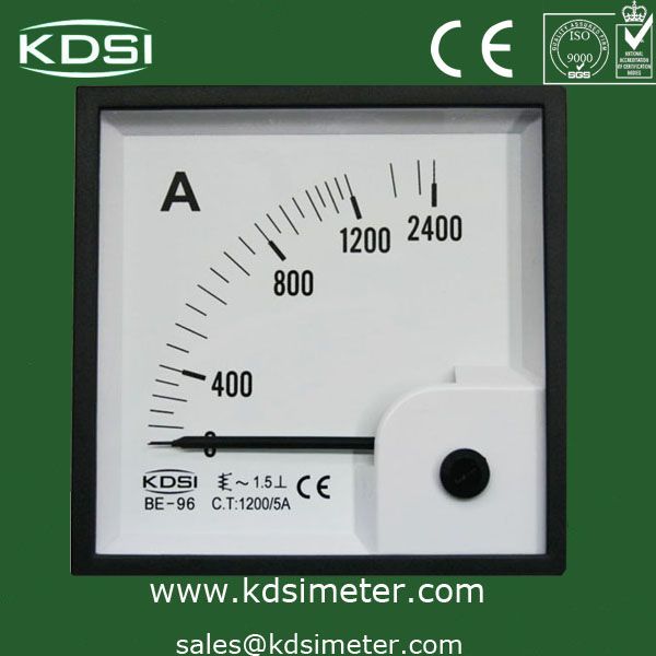 Analog Panel Meter , Taiwan technology, TOP quality BE-96 AC 100/5A