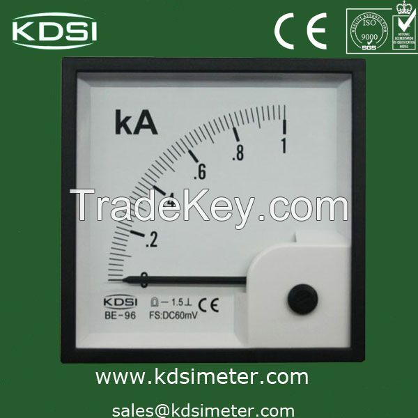 BE-96 taiwan technology analog panel meter ammeter voltmeter