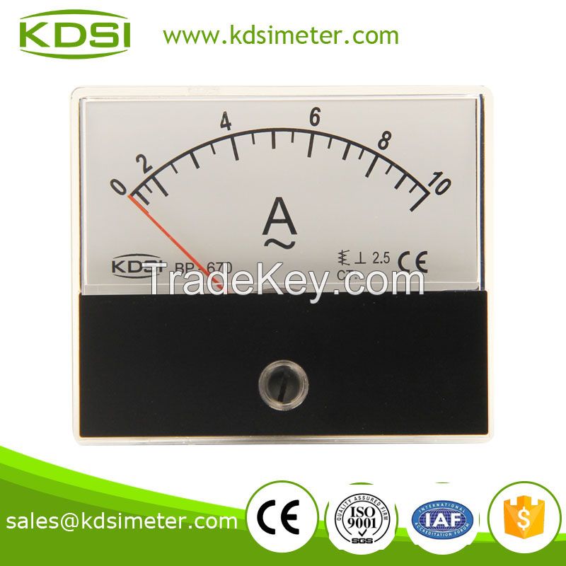 BP-670 panel analog ac ammeter ac voltmeter