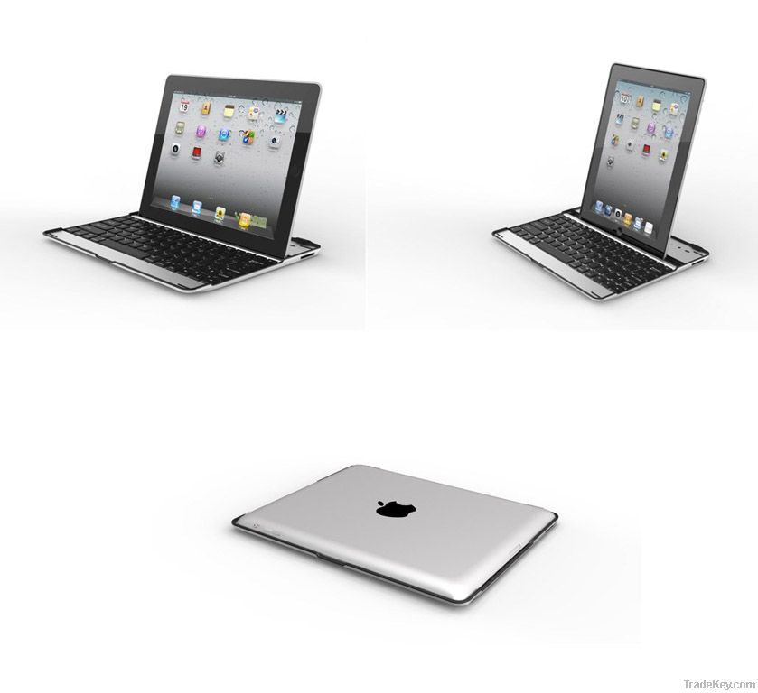 Aluminum Bluetooth Keyboard for iPad 2 and iPad 3
