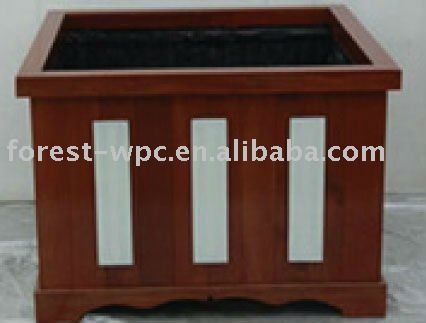 2012 High tensile strength and Corrosion-resistant wpc flower box