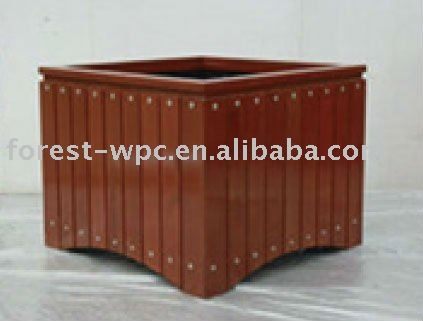 2012 Fire-resistant water proof and environmental protection wpc flower box