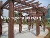 2012 High tensile strength and Corrosion-resistant wpc(wood plastic composite) Arbour