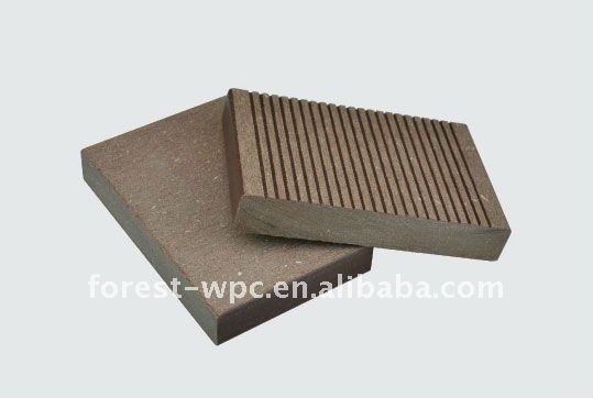 2012 High tensile strength and Corrosion-resistant WPC solid decking