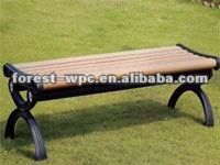 2012 Fire-resistant water proof outdoor wood plastic composite bench