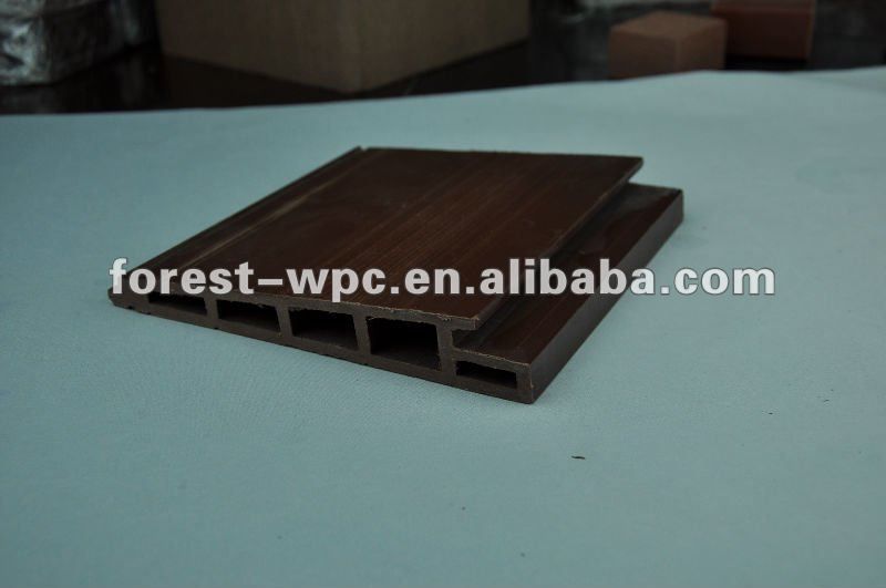 2012 WPC fire-resistant water proof plastic wood decorative wall panel