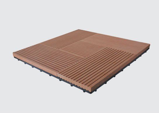 Forest outdoor & indoor WPC waterproof DIY Decking Tiles, easy installation, interlocking deck tile