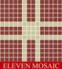 New Style red ceramic mosaic tile for bedroom ECJJX13