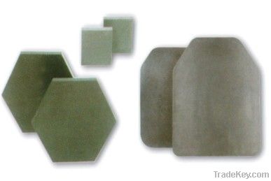 boron carbide plate