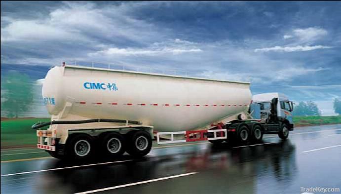 Cement tank truck/semi-trailer