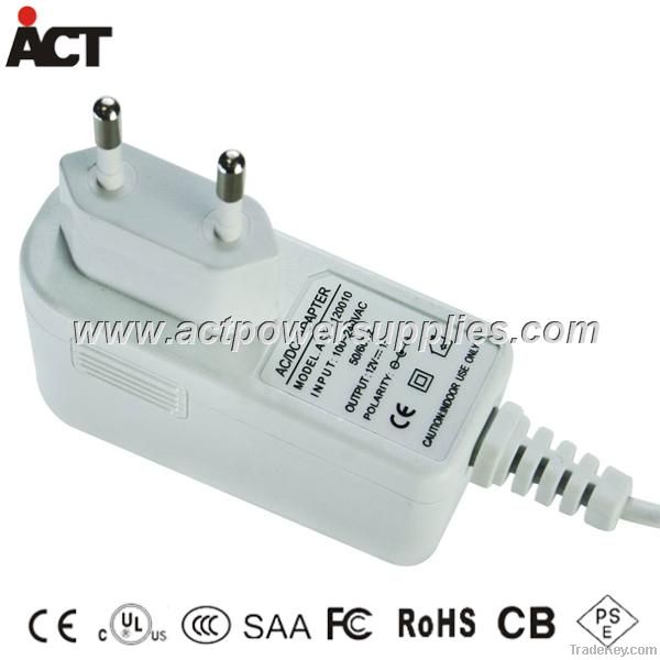 CE SAA UL Wall mounted AC/DC adapter LED driver constant current const