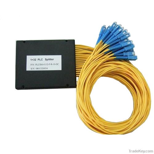 Pigtail Cassette Fiber Optic PLC Splitter