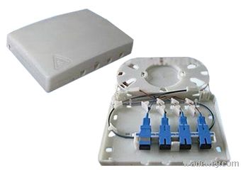 4fibers optic terminal box