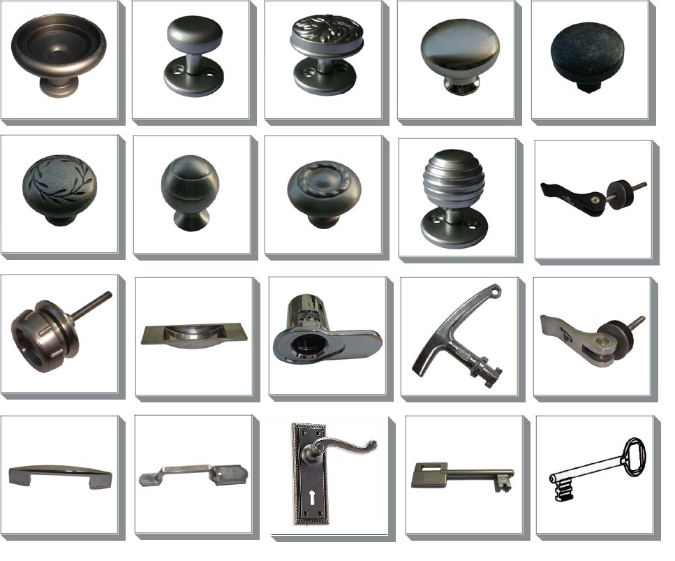 handle,knob,lockpart-metal components