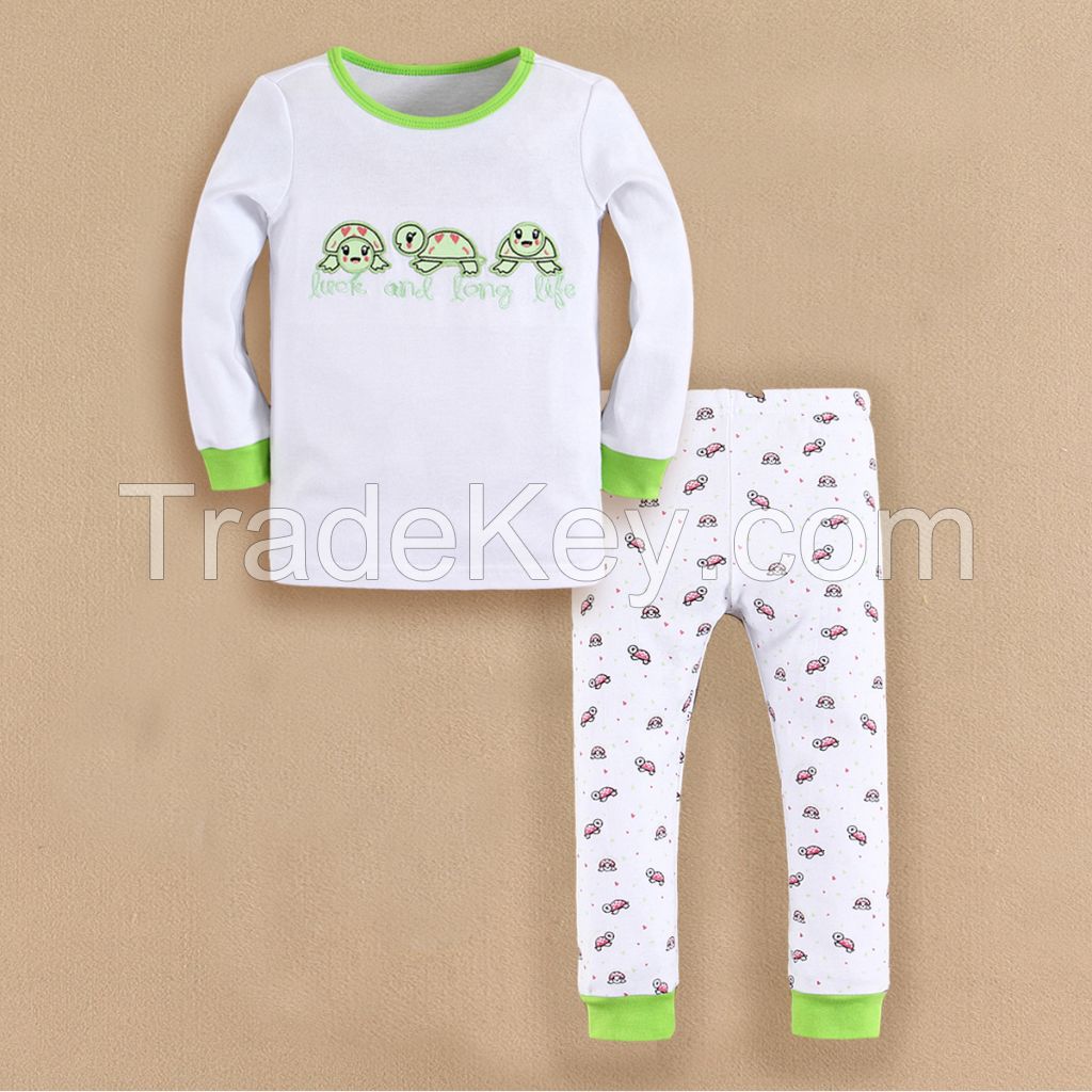 Cutetime Baby Clothing 100% Cotton Pajamas Sleepwear Boy