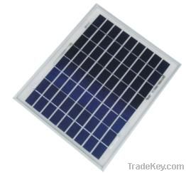 10w polycrystal toughened glass lamination solar panel