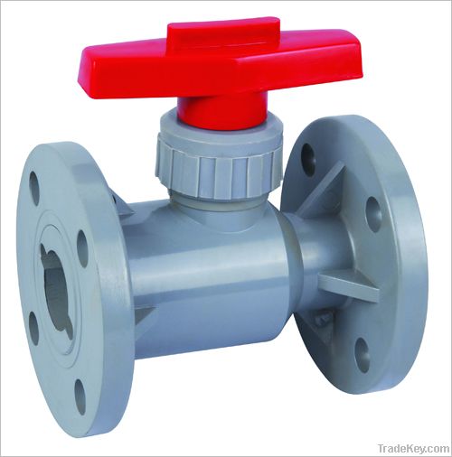 plastic ball valve, plastic valves, flange ball valves